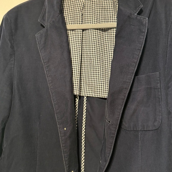 Vineyard vines navy corduroy cotton blazer jacket M - Picture 13 of 13